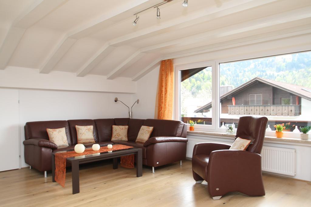 Apartment Spitzenblick Гармиш-Партенкирхен Экстерьер фото